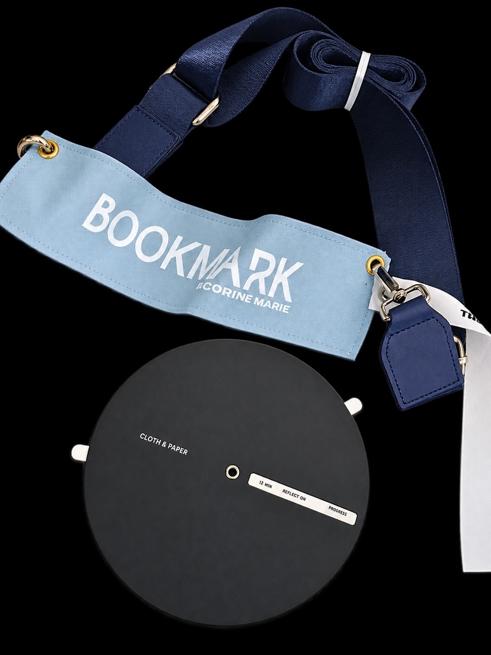 Corine Marie Bookmark Purse + Cloth & Paper Planner Prompt Generator Bundle